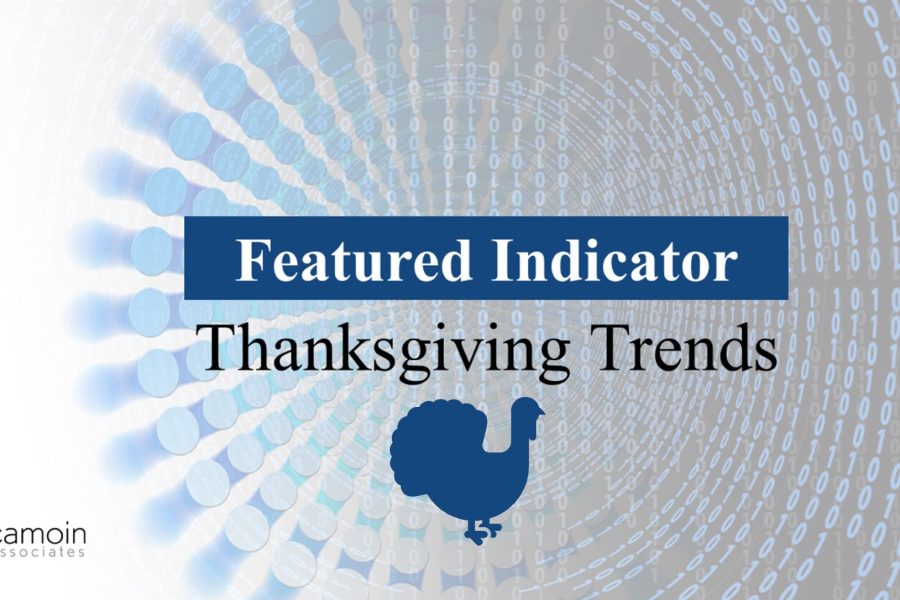 A blue abstract spiral shape with text reading 