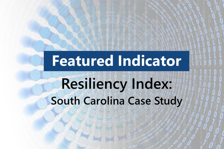 An abstract blue spiral pattern with zeroes and ones on it with text over the top of it that reads, 