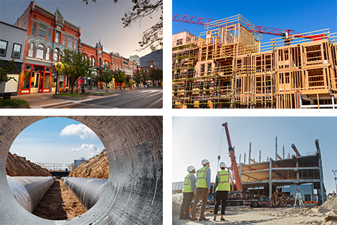 DIF and TIF funding can be used for a variety of economic development-related projects