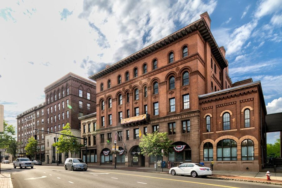 New Britain Connecticut. Photo credit: Kenneth C. Zirkel, Wickimedia Commons, https://commons.wikimedia.org/wiki/File:West_Main_Street,_Downtown_New_Britain,_Connecticut.jpg