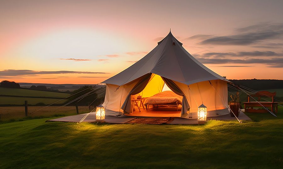 No Hotels? No Problem: How Glamping Can Fill Lodging Gaps in Rural Areas