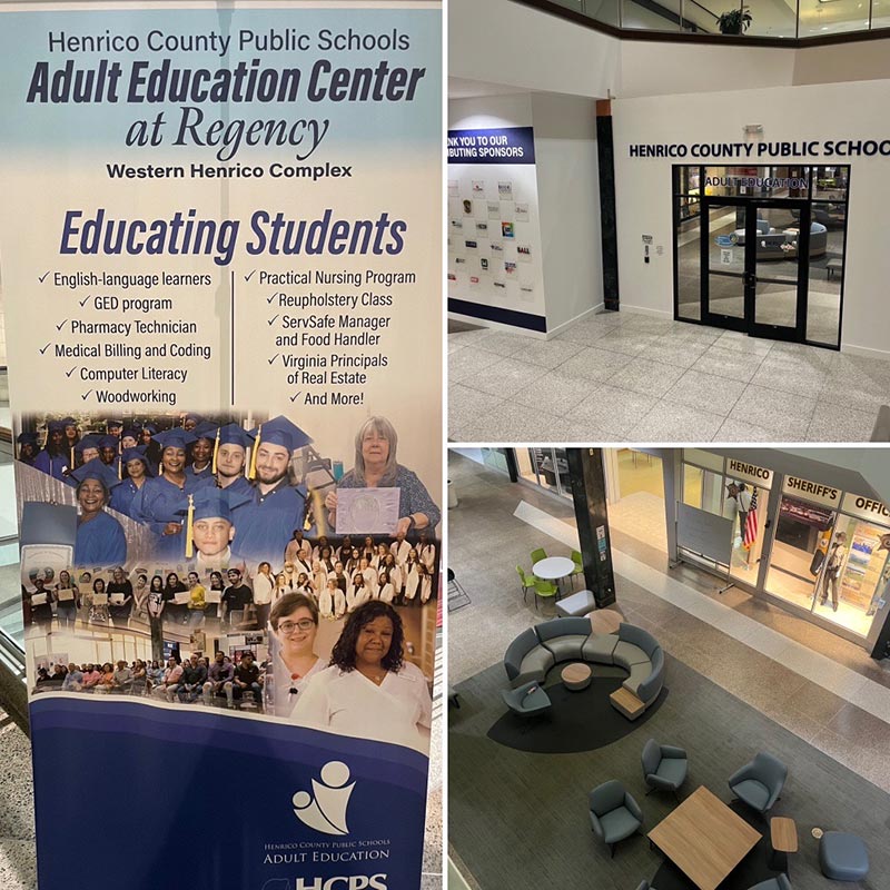Adult education center at Regency Square Mall