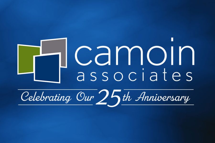 Camoin Associates 25th anniversary logo