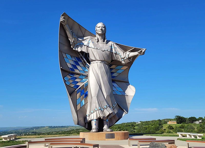 Measure the economic impact of your tourist attractions and cultural institutions like the Dignity statue in South Dakota