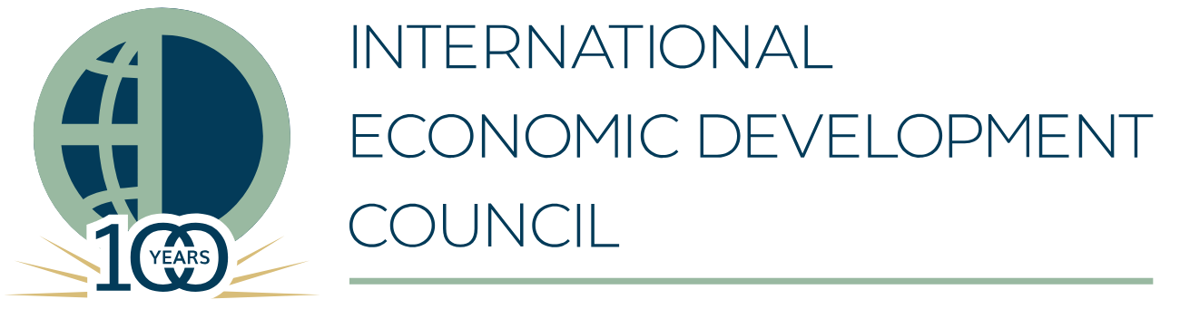 International Economic Development Council 100th anniversary logo